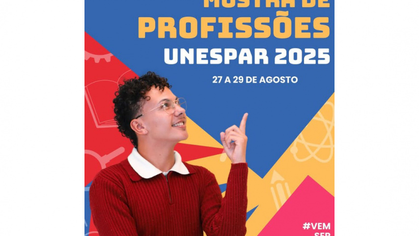 Mostra de Profissões da Unespar acontece nos dias 27, 28 e 29 de agosto