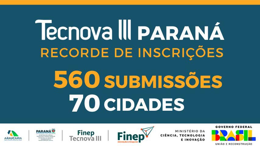 R$ 30 milhões para inovação tecnológica: edital bate recorde e vai apoiar 560 projetos