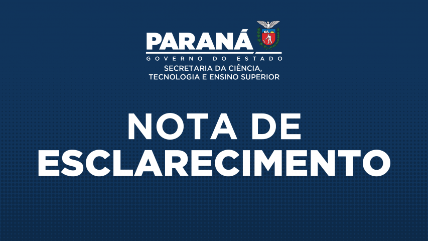 Nota de Esclarecimento