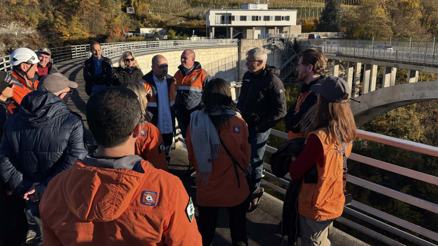Riscos e repostas a desastres: Defesa Civil do Paraná participa de visita técnica à Itália