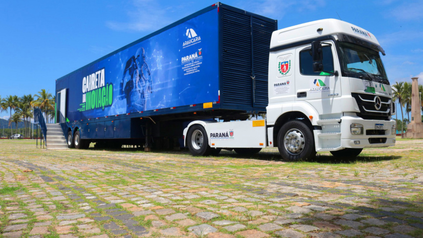 Carreta da Inovação oferece atividades gratuitas em Iguaraçu e Campina da Lagoa