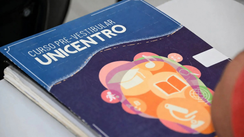 Curso pré-vestibular da Unicentro está com inscrições abertas