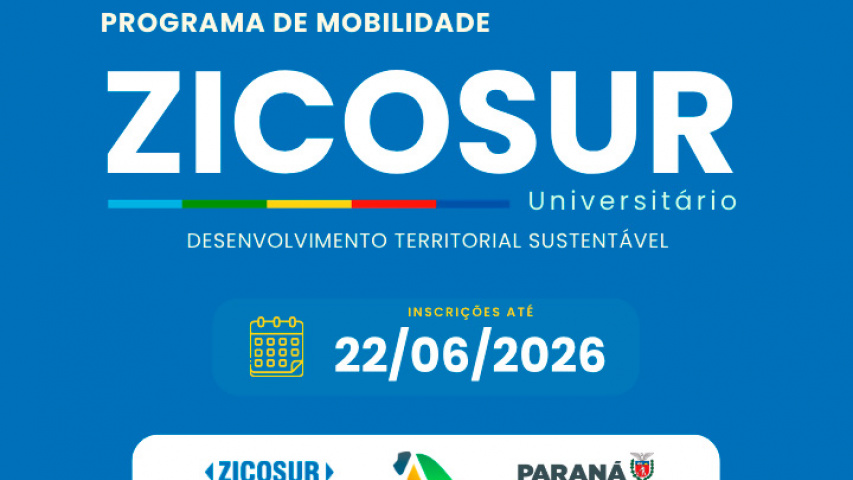 Estado lança chamada pública do Zicosur Universitário com investimento de R$ 5,5 milhões